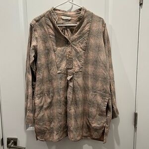 Isabel Marant Flannel Tunic Top